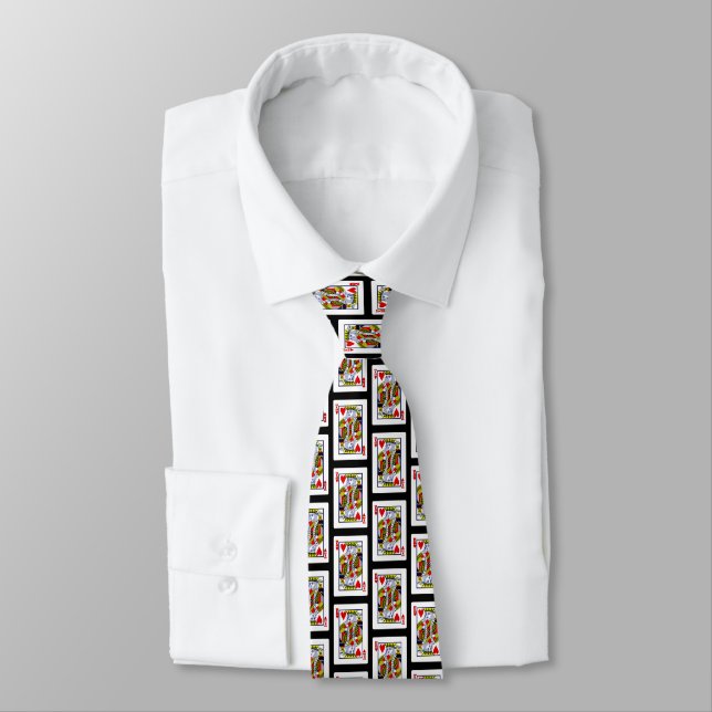 The King of Hearts Tie (Tied)