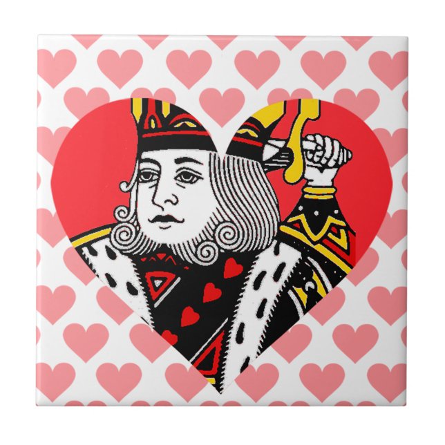 The King of Hearts Tile (Front)