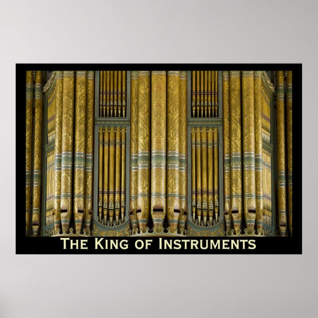 The King of Instruments organ poster - Birmingham (Front)