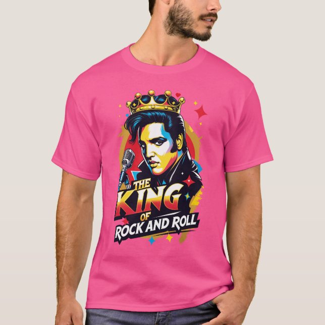 The King of Rock and Roll T-Shirt (Front)