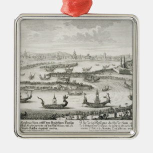 The King of Siam's Residence, from 'Entwurf einer Metal Tree Decoration