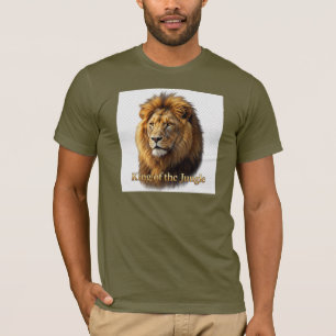 "The King of the Jungle Lion T-Shirt" T-Shirt