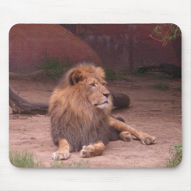 The King of the Jungle Mouse Mat (Front)
