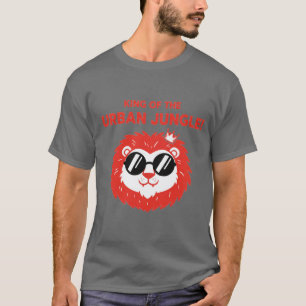 The King of the Urban Jungle Cool Lion T-Shirt