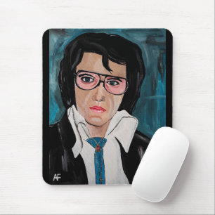 The King Painting by Alfred Fox Mouse Mat