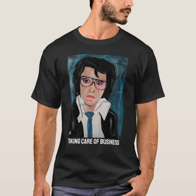 The King Painting by Alfred Fox T-Shirt (Front)