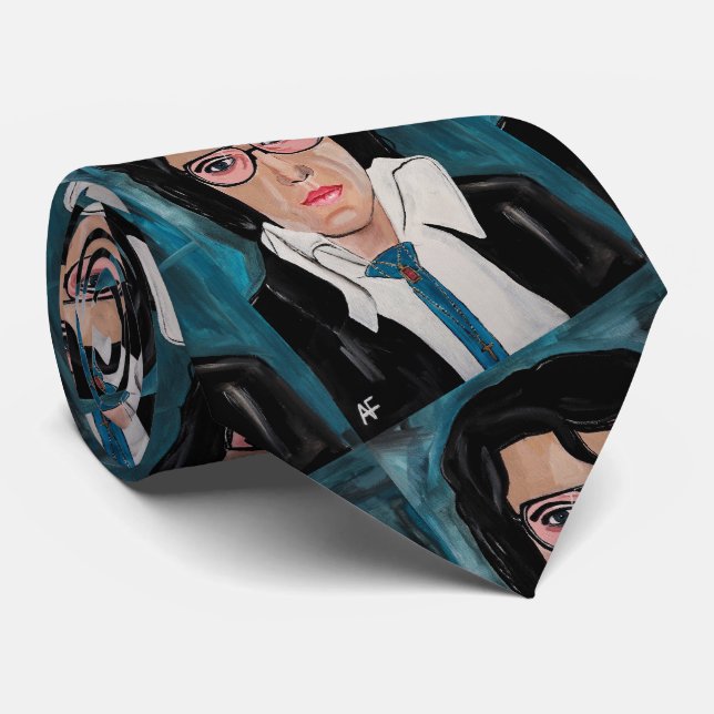 The King Painting by Alfred Fox Tie (Rolled)