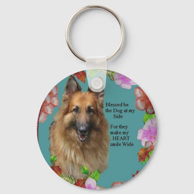 The King Shepherd Blessing Key Ring (Front)
