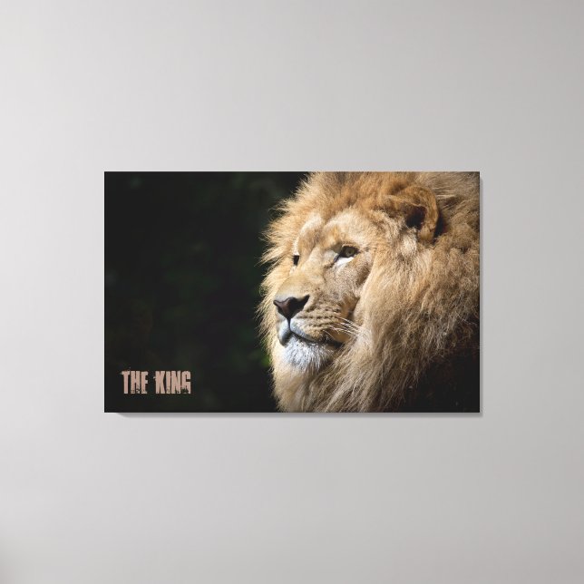 The King Small (24.00" x 16.00"), 1.5", Single Canvas Print (Front)