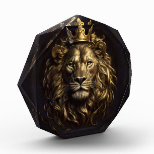 The King! The Not-So-Cowardly Lion of Oz Photo Block