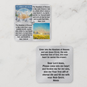 The Kingdom of Heaven Card