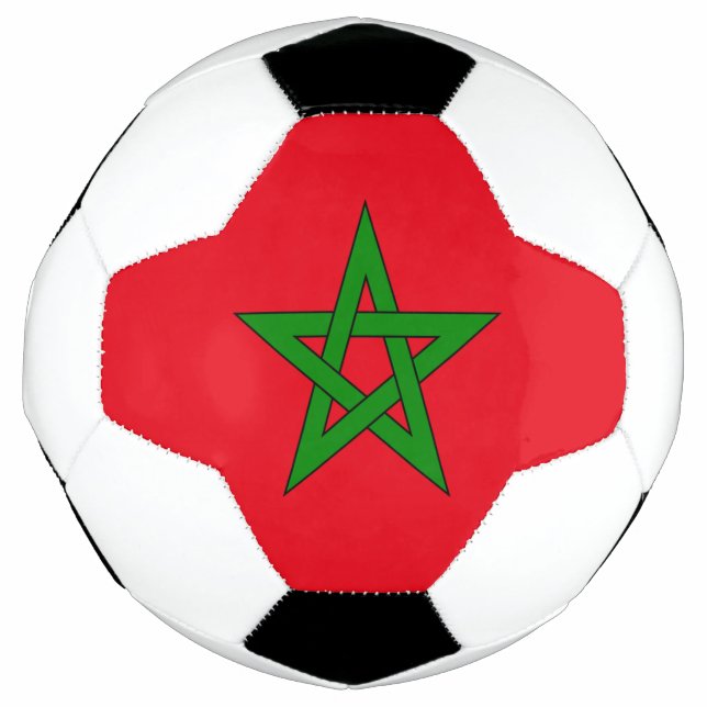 the kingdom of Morocco flag Football (Front)