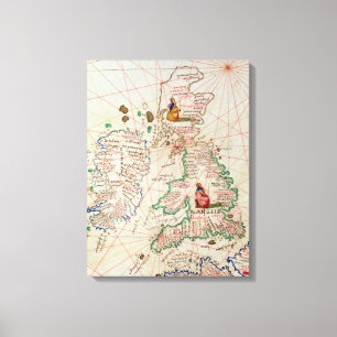 The Kingdoms of England and Scotland Canvas Print