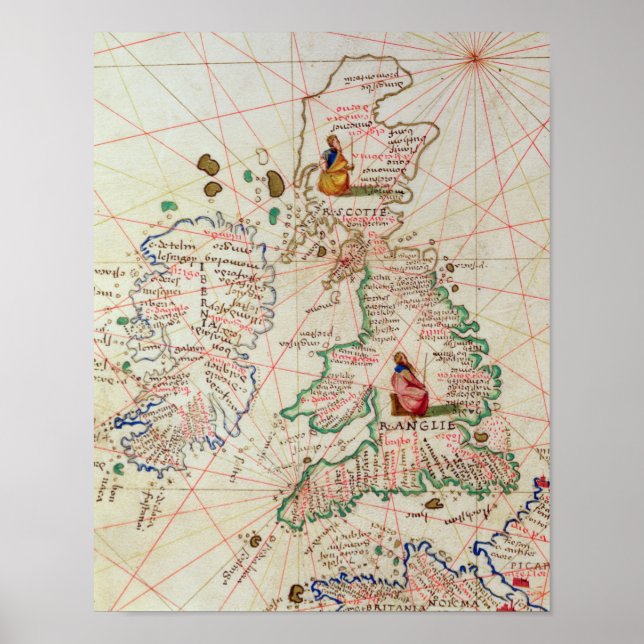The Kingdoms of England and Scotland Poster (Front)