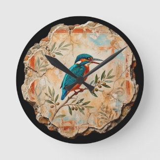 The Kingfisher Fragment: Pompei’s Azure Messenger  Round Clock