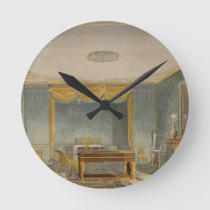 The King's Bedroom, from 'Views of the Royal Pavil Round Clock