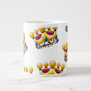 The King's Crown Large Coffee Mug