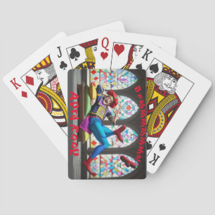 The King's Fool -- April Fool's Day  Playing Cards