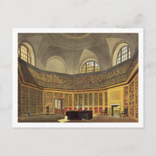 The King's Library, Buckingham House, from 'The Hi Postcard