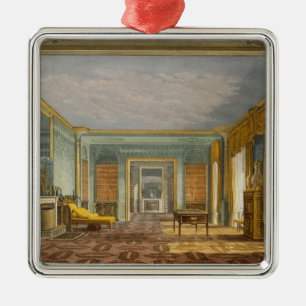 The King's Library from Views of The Royal Pavilio Metal Tree Decoration