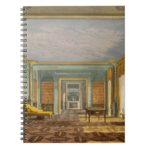 The King's Library from Views of The Royal Pavilio Notebook