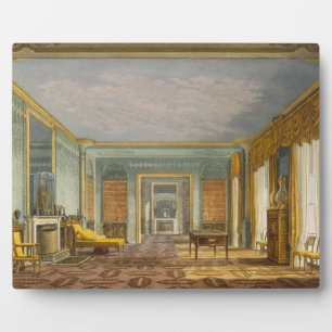 The King's Library from Views of The Royal Pavilio Plaque