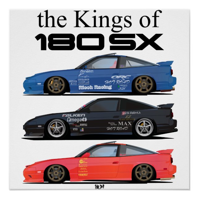 the Kings of 180SX Poster (Front)
