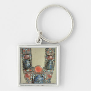 The king's pendant in the form of a boat showing key ring