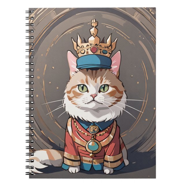 The King's Regalia Notebook (Front)