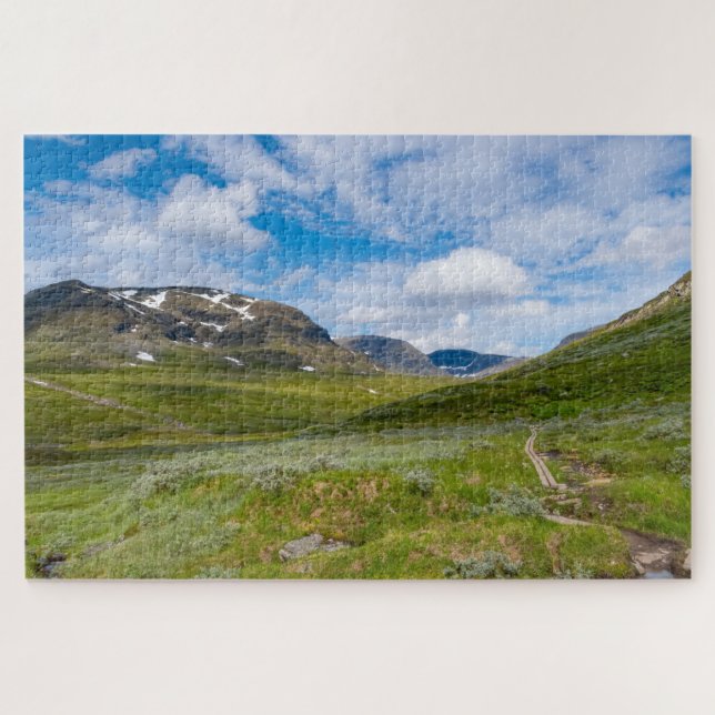 The kings trail Mountains Sweden Jigsaw Puzzle (Horizontal)