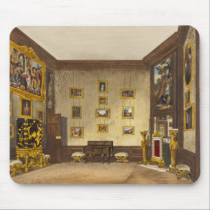 The King's Writing Closet, Hampton Court, from 'Th Mouse Mat