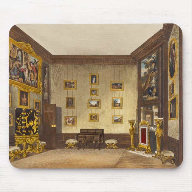 The King's Writing Closet, Hampton Court, from 'Th Mouse Mat (Front)