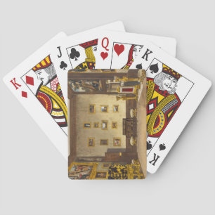 The King's Writing Closet, Hampton Court, from 'Th Playing Cards