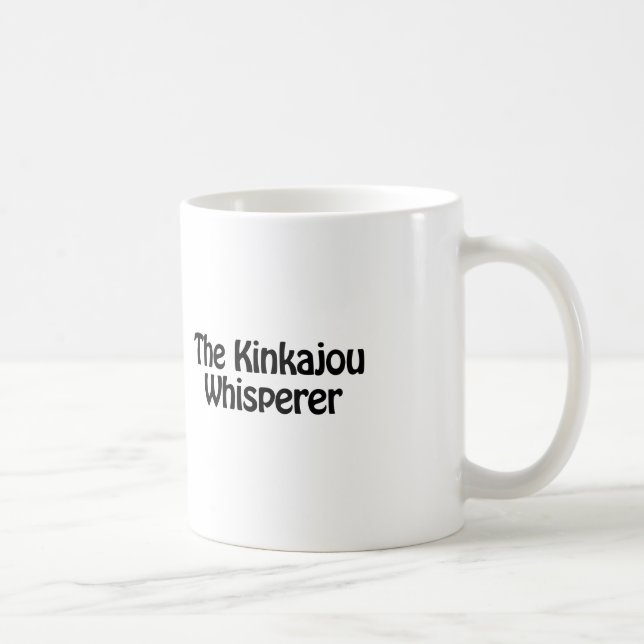 the kinkajou whisperer coffee mug (Right)
