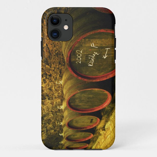 The Kiralyudvar winery: Barrels with Tokaj wine Case-Mate iPhone Case (Back)