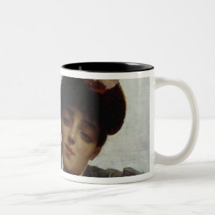 The Kiss, 1887 Two-Tone Coffee Mug