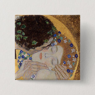 The Kiss, 1907-08 15 Cm Square Badge