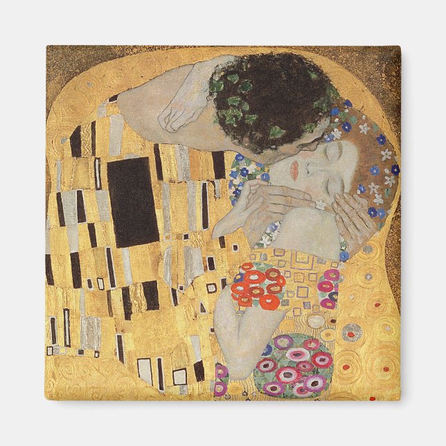 The Kiss, 1907-08 2 Magnet (Front)