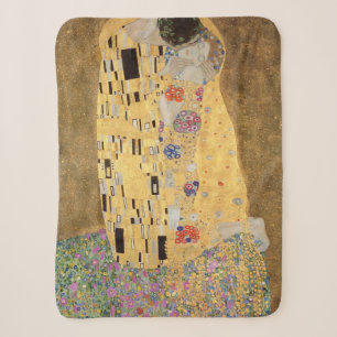 The Kiss, 1907-08 Sherpa Blanket