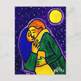 The Kiss 1 by Piliero Postcard