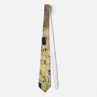 The Kiss Art Nouveau Gold Wedding Anniversary Tie