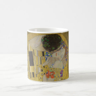The Kiss, Art Nouveau Oil Painting, Gustav Klimt Coffee Mug