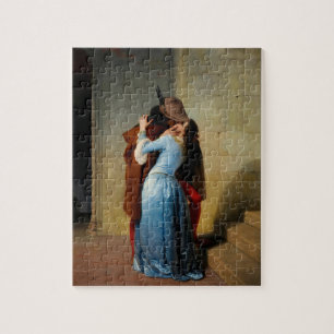 The Kiss by Francesco Hayez Jigsaw Puzzle