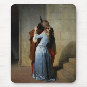 The Kiss (by Francesco Hayez) Mouse Mat