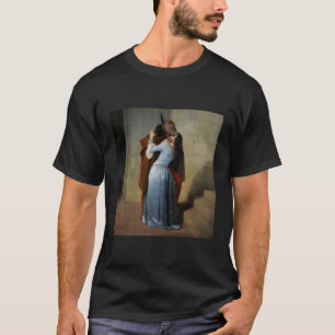 The Kiss By Francesco Hayez T-Shirt