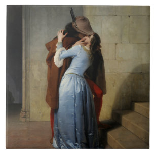 The Kiss (by Francesco Hayez) Tile