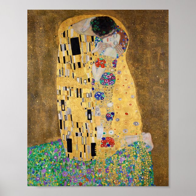 The Kiss by Gustav Klimt Apron Poster (Front)