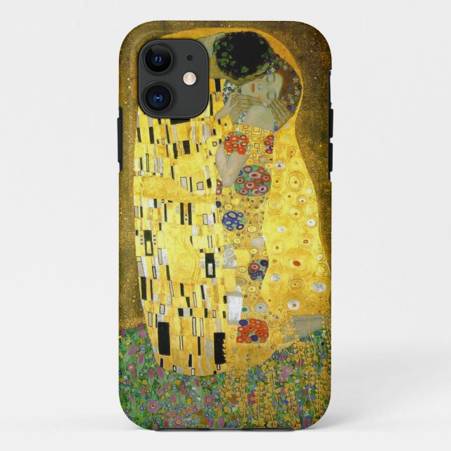 The Kiss by Gustav Klimt Case-Mate iPhone Case (Back)