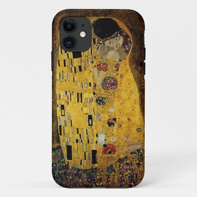 The Kiss by Gustav Klimt Case-Mate iPhone Case (Back)