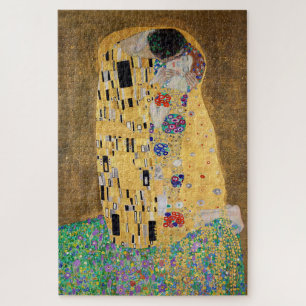 The Kiss by Gustav Klimt Jigsaw Puzzle 